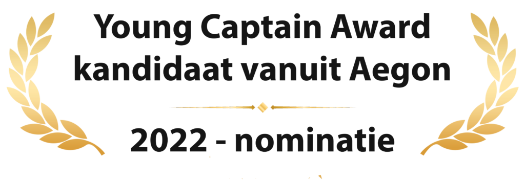 Frank van Wessel - Young Captain Award - kandidaat namens Aegon 2022
